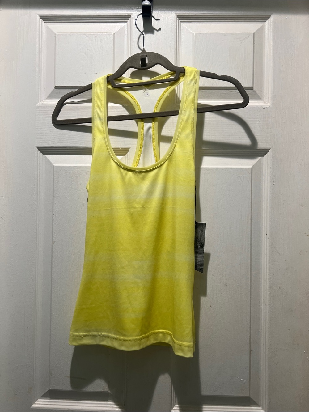 Stori Yellow Racerback Tank Top for Women NWT